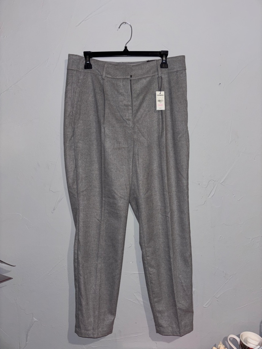 Express Heather Gray Dress Pants with Tag